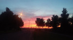  24 Zonsondergang Steinenbuurt